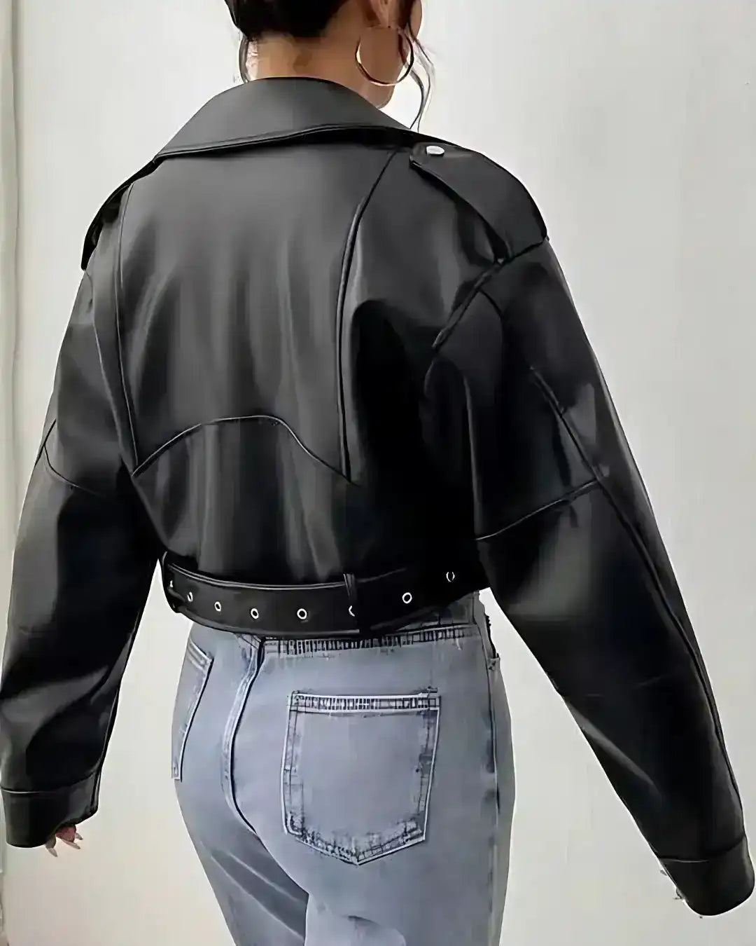 Jaqueta de Couro Lazarelle Rocker